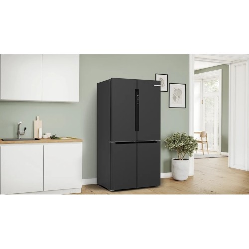 ΨΥΓΕΙΟ ΝΤΟΥΛΑΠΑ BOSCH KFN96AXEA (185x90 /E / BLACK INOX / MULTIDOOR / FNF / 605Lt)